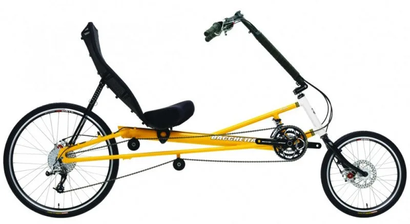 long-wheelbase recumbent bike