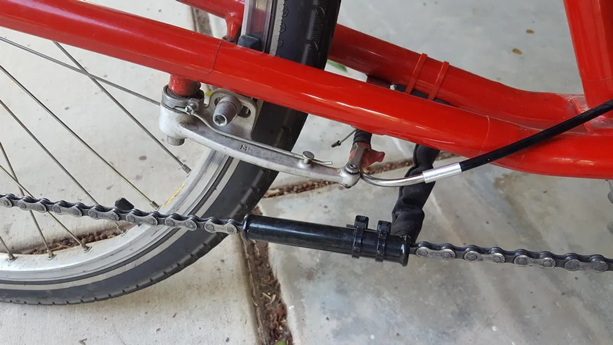 recumbent bike chain management