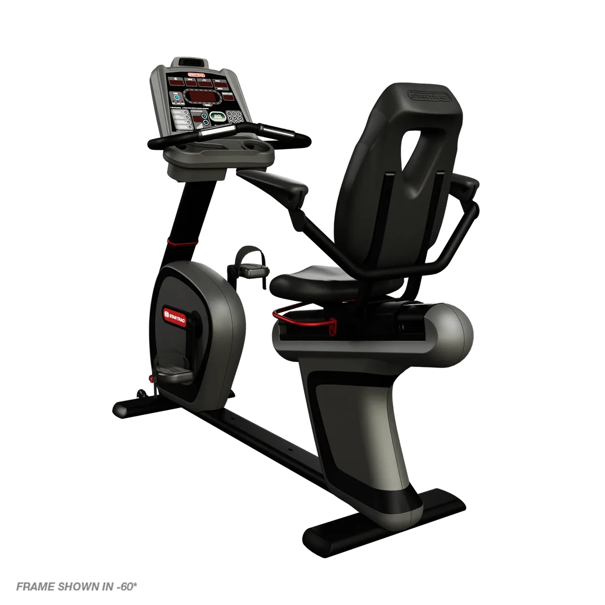 Recumbent bike console display